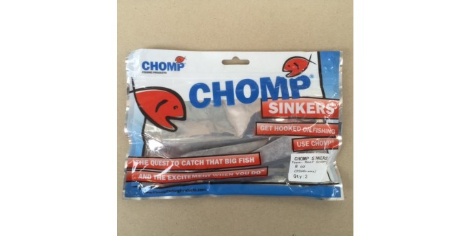 Chomp Sinkers 1/4 oz to 30 oz